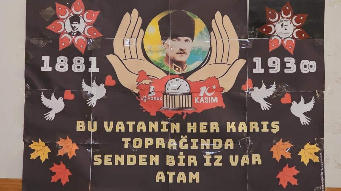 10 KASIM ATATÜRK´Ü ANMA TÖRENİ...